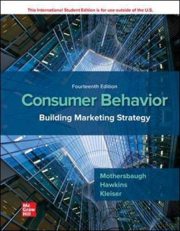 ISE Consumer Behavior: Building Marketing Strategy ISE HED IRWIN MARKETING - David L. Mothersbaugh [KSIĄŻKA]