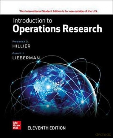 ISE Introduction to Operations Research ISE HED IRWIN INDUSTRIAL ENGINEERING - Frederick S. Hillier [KSIĄŻKA]