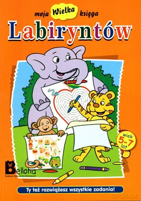 Moja Wielka Księga Labiryntów [KSIĄŻKA]