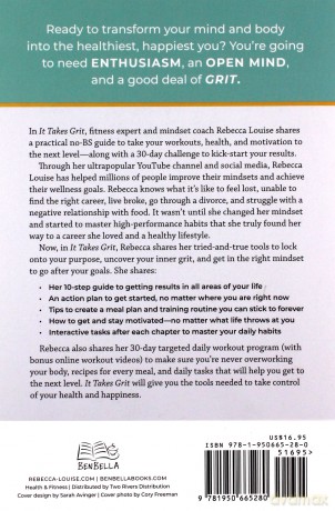 It Takes Grit: The Go-To Guide to Level Up Your Life-Strengthen, Energize, Elevate, and Conquer - Rebecca Louise [KSIĄŻKA]