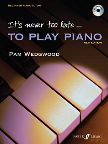 It's Never Too Late to Play Piano Adult Tutor book with Free CD - Pam Wedgwood [KSIĄŻKA]