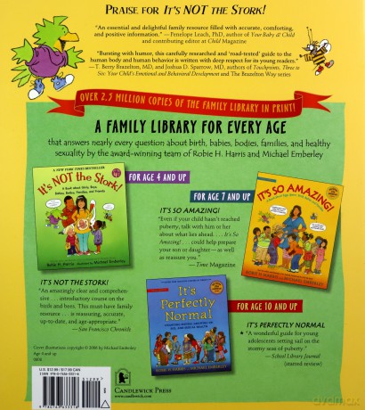 It's Not the Stork!: A Book About Girls, Boys, Babies, Bodies, Families and Friends Family Library Paperback - Robie Harris [KSIĄŻKA]