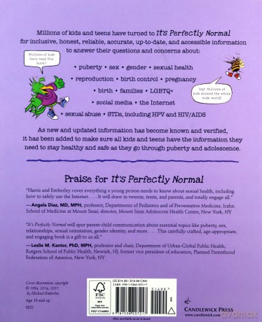 It's Perfectly Normal: Changing Bodies, Growing Up, Sex, Gender, and Sexual Health Family Library - Robie H Harris [KSIĄŻKA]