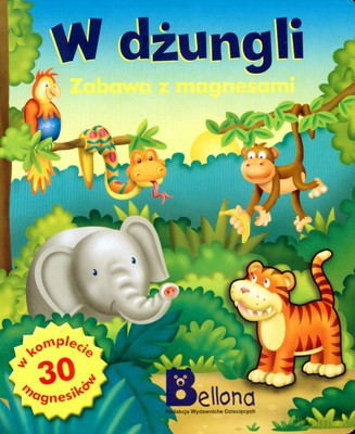 W Dżungli Zabawa Z Magnesami (twarda) - Graham Wise [KSIĄŻKA]