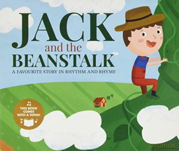 Jack and the Beanstalk: A Favourite Story in Rhythm and Rhyme Fairy Tale Tunes - Jonathan Peale [KSIĄŻKA]