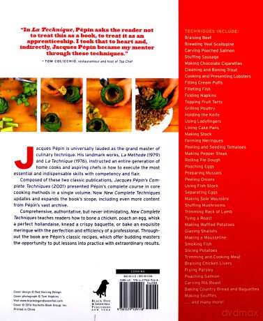 Jacques Pepin's New Complete Techniques: Revised Edition of the Classic Work - Jacques Pépin [KSIĄŻKA]