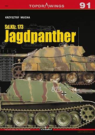 Jagdpanther: 7091 Top Drawings - Krzysztof Mucha [KSIĄŻKA]