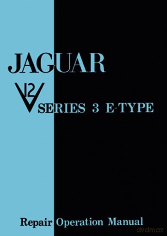 Jaguar E Type V12 Series 3 Operating, Maintenance and Service Handbook [KSIĄŻKA]