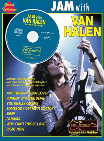 Jam with Van Halen Guitar Tab with Free Audio CD - Van Halen [KSIĄŻKA]