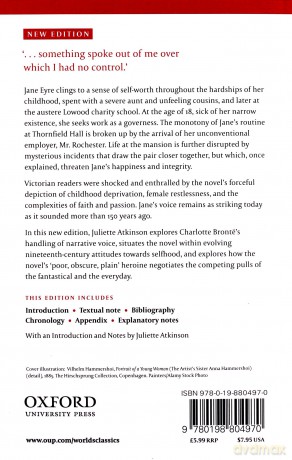 Jane Eyre Oxford World's Classics - Charlotte Brontë [KSIĄŻKA]