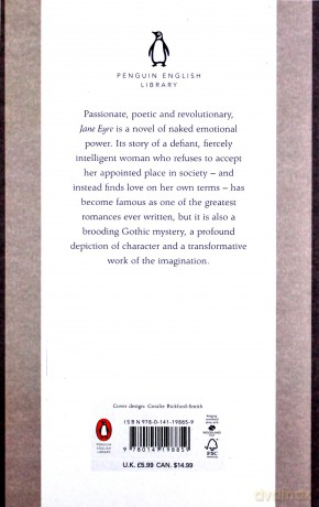 Jane Eyre: Charlotte Brontë The Penguin English Library - Charlotte Bronte [KSIĄŻKA]