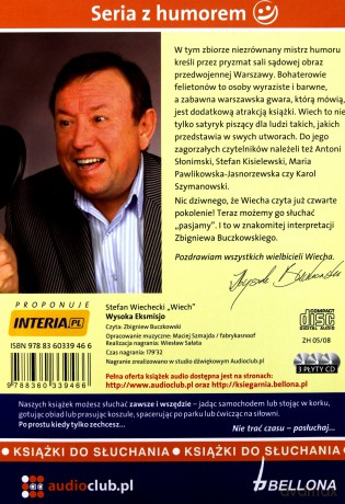 Wysoka Eksmisjo - Stefan Wiechecki (ecopack) [AUDIOBOOK] [CD-MP3]