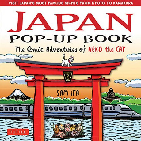Japan Pop-Up Book: The Comic Adventures of Neko the Cat - Sam Ita [KSIĄŻKA]