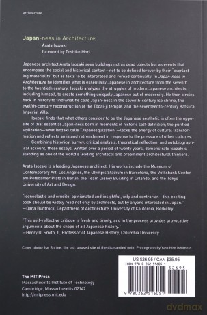 Japan-ness in Architecture The MIT Press - Arata Isozaki [KSIĄŻKA]