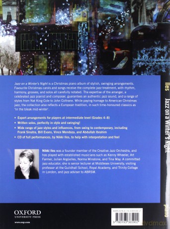 Jazz on a Winter's Night + CD: 11 Christmas classics for jazz piano Nikki Iles Jazz series - Nikki Iles [KSIĄŻKA]