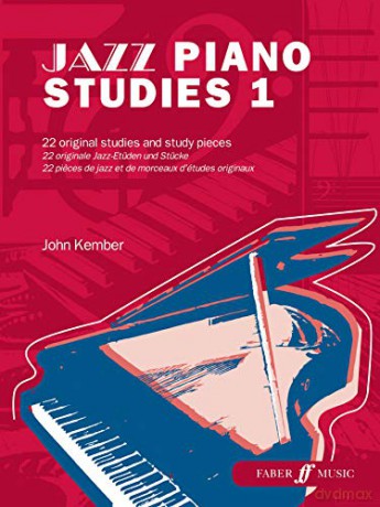 Jazz Piano Studies 1 Piano Solo: Level 1: 22 Original Studies and Study Pieces Jazz Piano Series - John Kember [KSIĄŻKA]