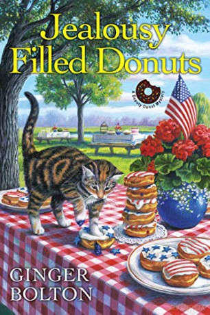 Jealousy Filled Donuts A Deputy Donut Mystery: 3 - Ginger Bolton [KSIĄŻKA]