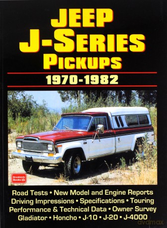 Jeep J Series Pickups 1970-1982 Brooklands Books Road Tests Series - R.M. Clarke [KSIĄŻKA]