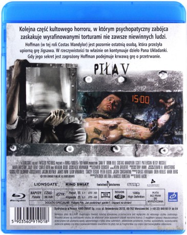 Piła 5 wersja nieocenzurowana [Blu-Ray]