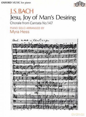 Jesu, Joy of Man's Desiring: Piano solo - Myra Hess [KSIĄŻKA]