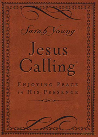 JESUS CALLING Deluxe Edition Jesus Calling: Enjoying Peace in His Presence - Young Sarah [KALENDARZ]
