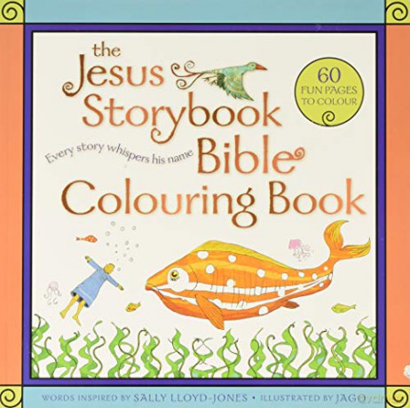 Jesus Storybook Bible Colouring Book, Anglicised Edition - Sally [KSIĄŻKA]
