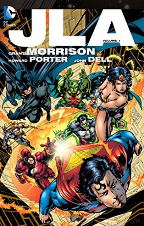 JLA TP Vol 01 JLA Deluxe Editions - Grant Morrison [KOMIKS]