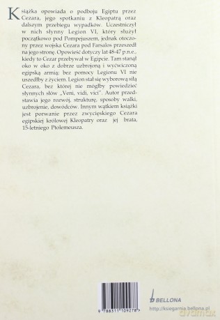 Porywacze Kleopatry Vi Legion Cezara - Stephen Dando-Collins [KSIĄŻKA]