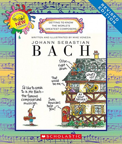 Johann Sebastian Bach Revised Edition Getting to Know the World's Greatest Composers - Mike Venezia [KSIĄŻKA]