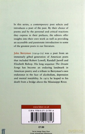John Berryman: Poems Selected by Michael Hofmann Poet to Poet Series - Michael Hofmann [KSIĄŻKA]