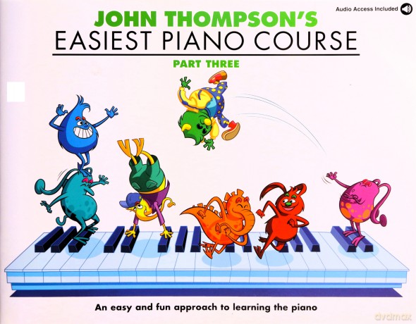 John Thompson's Easiest Piano Course: Part Three Book And CD [KSIĄŻKA]