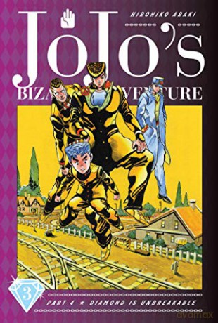 JoJo's Bizarre Adventure Part 4 Diamond Is Unbreakable 3: Volume 3 - Horihiko Araki [KSIĄŻKA]