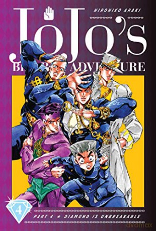 JoJo's Bizarre Adventure Part 4 Diamond Is Unbreakable 4: Volume 4 - Horihiko Araki [KSIĄŻKA]