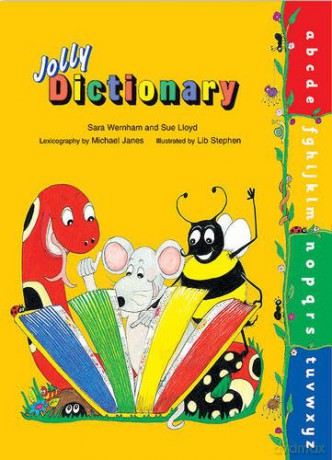 Jolly Dictionary - Hardback Edition Jolly Learning: In Precursive Letters British English edition - Sara Wernham [KSIĄŻKA]