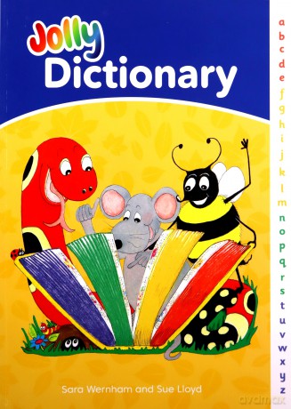 Jolly Dictionary: In Precursive Letters British English edition Jolly Grammar - Sara Wernham [KSIĄŻKA]