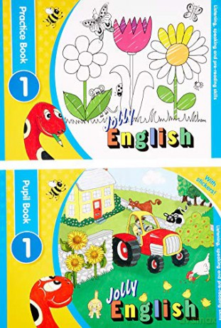 Jolly English Level 1 Pupil Set: In Precursive Letters British English edition - Tessa Lochowski [KSIĄŻKA]