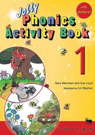 Jolly Phonics Activity Book 1: in Precursive Letters British English edition - Sara Wernham [KSIĄŻKA]
