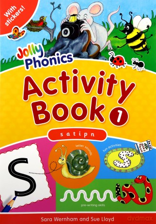 Jolly Phonics Activity Book 1: in Precursive Letters British English edition - Sara Wernham [KSIĄŻKA]