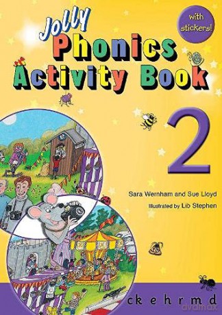 Jolly Phonics Activity Book 2: in Precursive Letters British English edition - Sara Wernham [KSIĄŻKA]