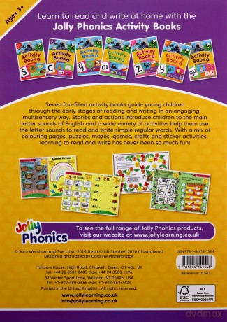 Jolly Phonics Activity Book 2: in Precursive Letters British English edition - Sara Wernham [KSIĄŻKA]