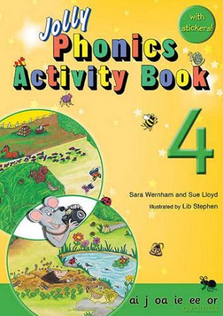 Jolly Phonics Activity Book 4: In Precursive Letters British English edition - Sara Wernham [KSIĄŻKA]