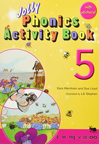 Jolly Phonics Activity Book 5: In Precursive Letters British English edition - Sara Wernham [KSIĄŻKA]