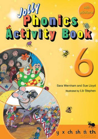 Jolly Phonics Activity Book 6: In Precursive Letters British English edition - Sue Lloyd [KSIĄŻKA]
