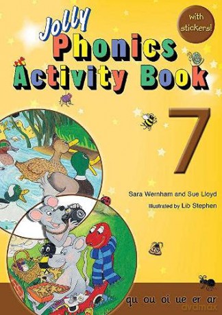 Jolly Phonics Activity Book 7: In Precursive Letters British English edition - Sara Wernham [KSIĄŻKA]