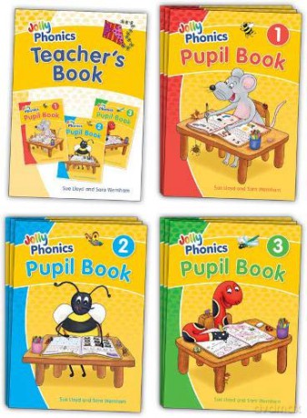 Jolly Phonics Class Set: in Precursive Letters British English edition - Sue Lloyd [KSIĄŻKA]
