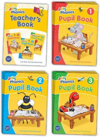 Jolly Phonics Class Set: in Print Letters British English edition - Sue Lloyd [KSIĄŻKA]