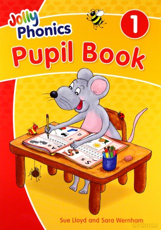 Jolly Phonics Pupil Book 1: in Precursive Letters British English edition Jolly Phonics Print Letters - Sara Wernham [KSIĄŻKA]