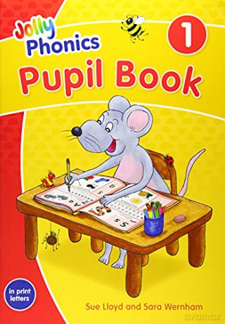 Jolly Phonics Pupil Book 1: in Print Letters British English edition - Sara Wernham [KSIĄŻKA]