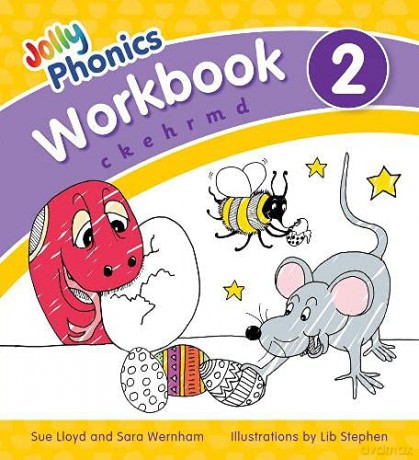 Jolly Phonics Workbook 2: in Precursive Letters British English edition - Sue Lloyd [KSIĄŻKA]