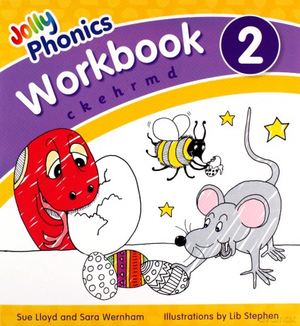 Jolly Phonics Workbook 2: in Precursive Letters British English edition - Sue Lloyd [KSIĄŻKA]